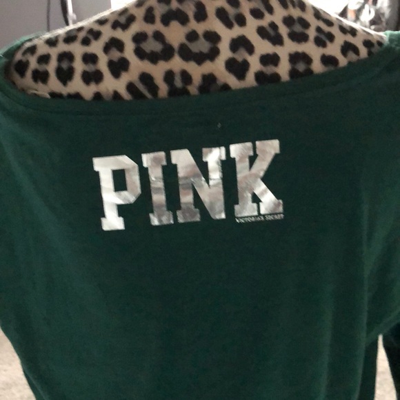 MSU crop tee shirt by Pink - Picture 3 of 4